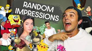 TRYING IMPRESSIONS FOR THE FIRST TIME | JACOB GOLDING