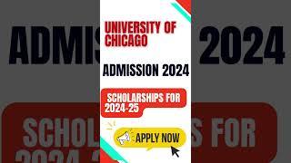 University of Chicago Scholarships 2024 Are A SCAM.