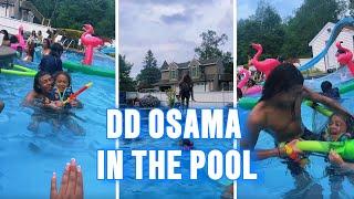 DD OSAMA IN THE POOL️