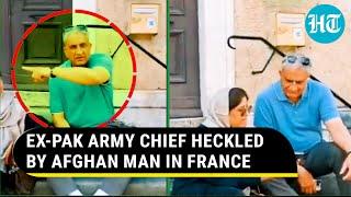 Ex-Pak Army Chief 'humiliated' in France; Afghan citizen abuses Bajwa in viral video | Watch