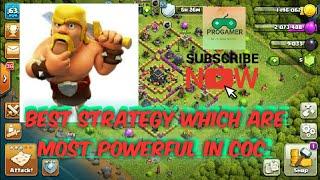 progamer kedar:best strategy which is most powerful in coc ..../progamer kedar/#clashofclanindia