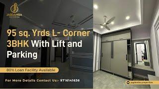 Luxurious 3BHK Builder Floor in Shyam Nagar Behind Pacific Mall | West Delhi | L Type Corner Flat