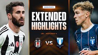 Beşiktaş vs. Malmö: Extended Highlights | UEL League Phase MD 4 | CBS Sports Golazo - Europe