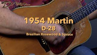 Dream Guitars - 1954 Martin D-28, Brazilian Rosewood & Spruce #vintageguitar #guitardemo