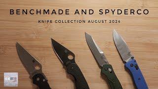 Knife Collection and Discussion Part 1 | featuring Bencmade and Spyderco Knives