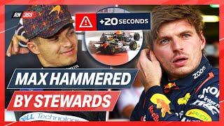 Verstappen Hammered With Penalties As Norris Feud Reignites | F1 Update