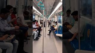 Delhi Metro In Time Lapse #warsidervlog #vlogger #vlog #delhimetro #delhi #metro #timelapse #shorts