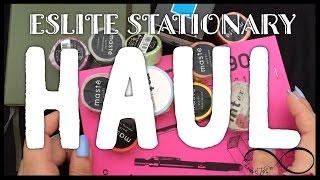 Eslite Stationery Haul