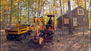 Transforming the curb appeal of an old abandoned cabin!