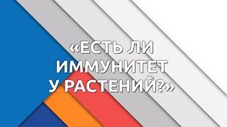 ТГУ ЛЕКЦИЯ: ЕСТЬ ЛИ ИММУНИТЕТ У РАСТЕНИЙ?