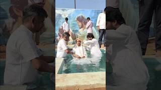 Baptized in the Name of JESUS..#pastorammateja #viralvideo #trendingshorts #sisblessyteja