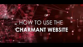 How to use the CHARMANT website