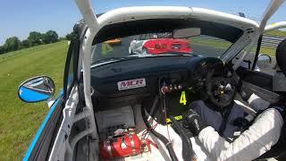 Michael Comber Racing - BRSCC MX-5 championship Snetterton race 1A highlights