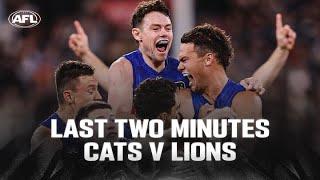 Last Two Minutes: Geelong v Brisbane | Preliminary Final, 2024 | AFL