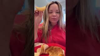 Trisha Paytas Tries New Cheese Bread Sandwich – A Delicious Taste Test