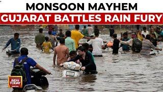 Monsoon Mayhem: Incessant Rainfall Wreaks Havoc, Floods Inundate Gujarat Cities | India Today