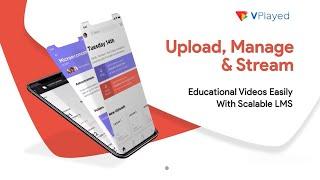 VPlayed - Powering E-learning Video Experience | OTT Platform for education | OTT Learning platform