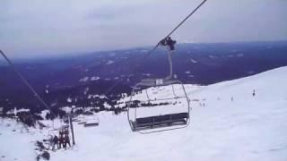 Snowboarding on Mt Hood.mov