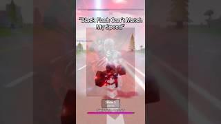 Black Flash Is A DEMON  #roblox #Flashpoint #blackflash
