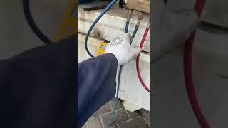How to re-charge freon in reefer with exact amount of freon