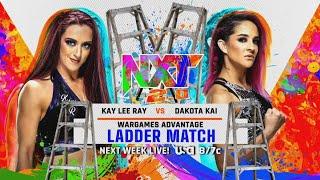 Kay Lee Ray vs Dakota Kai (NXT Women's War Games Ladder Advantage - Full Match Part 1/2)