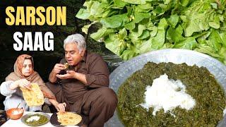 Sarson Ka Saag | Gandal Ka Saag | Mustard Greens Recipe | Mustard Leaves Recipe