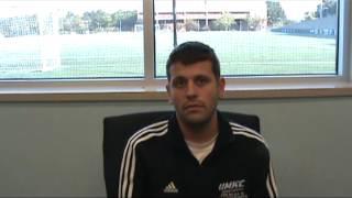 Coaches Corner interview with UMKC Cross County Team  Assistant Coach Jacob Boone