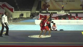 Mundial Wushu Sanda  BRASIL v.s TAIPEI  2 Round 56 kg