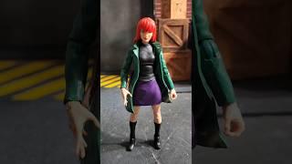 Marvel Legends Mary Jane Spider-Man the Animated Series Head/Body Swaps #marvellegends #spiderman