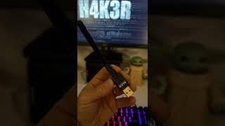 Alfa adaptor which supports monitor mode and packet injection #hacker #wifi #wifihacking