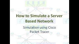 Packet Tracer - How to Simulate a Server Based Network