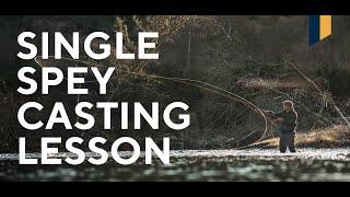 Fly Fishing Lesson - How to Single Spey Cast