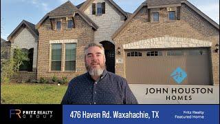 Open House John Houston Custom Homes 476 Haven North Grove Community Waxahachie Texas