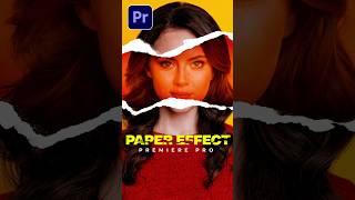 Paper Transition | Premiere Pro #tutorial #papercutting #transition