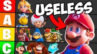 Ranking How USELESS Mario Movie Characters Are