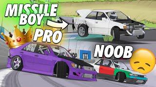 Types of Drivers in FR LEGENDS (NOOB VS PRO)