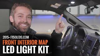 How to Replace 2015-20 Ford F150 Interior Lights with CREE LEDs from F150LEDs.com