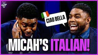 EVERY time Micah Richards tries to speak Italian!  | CBS Sports Golazo