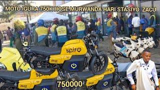 za moto zigura750000 nomuntara zahageze na macye macye zirigutangwa #magirirane750k spiromotorwanda