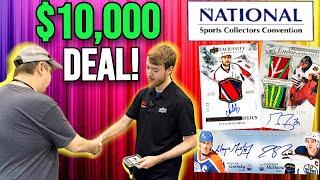 I Bought A $10,000 Hockey Card Collection at the National Card Show!