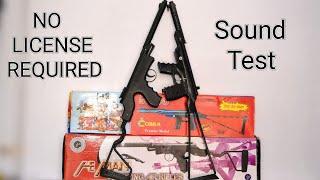 SISCO stand gun VS HEMAN air rifle - sound test, mount legend sohan