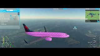 MSFS2020 - SHORT FLIGHT - Delta Air Lines - Boeing 737-800 - (HSV-ATL) - DAL3009