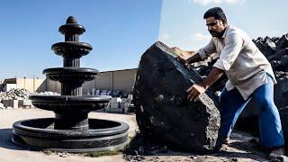 Mastering Stonecraft: How Skilled Hands Create Stunning Stone Fountains