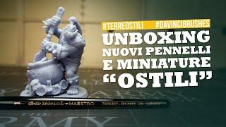 Unboxing Da Vinci Brushes e miniature Terre Ostili