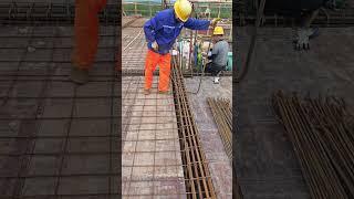 Rebar grid assembly demonstration