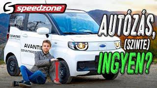 Cenntro Avantier C: Autózás, (szinte) ingyen? - Speedzone teszt