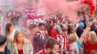 ️Sunderland Fans SHUT DOWN Central London – Epic Celebration.!