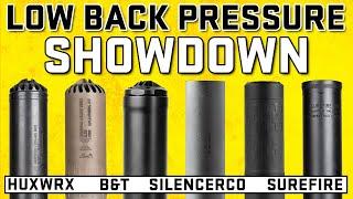 Low Back Pressure Suppressor Showdown - Huxwrx, SilencerCo, B&T, Surefire