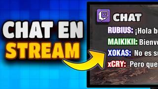 COMO PONER EL CHAT DE TWITCH EN OBS ¡CON UN SOLO CLICK! 