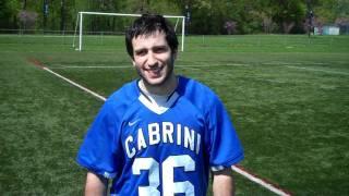 Cabrini Men's Lacrosse vs. Immaculata University (4/30/11) - Mike Gurenlian